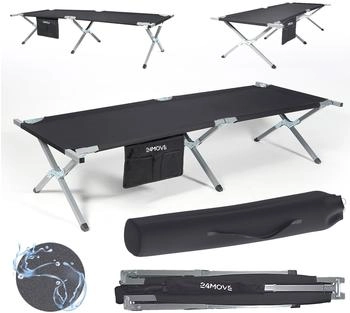 Tronitechnik Feldbett Campingbett faltbar für In-und Outdoor mit Tragetasche