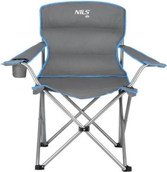 Nils Camp Campingstuhl Nils Camp NC3079 grau|blau