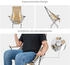 Kingcamp Campingstuhl Cataby Deluxe Camping Klappstuhl Alu 120 kg beige