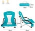 Kingcamp Strandstuhl Lilac C10 KC3841 türkisblau schwarz|weiß|blau