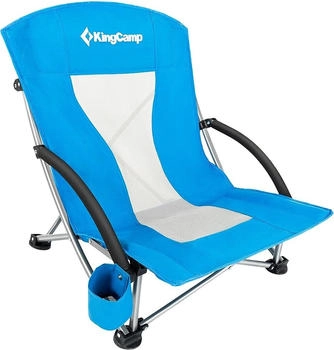 Kingcamp Strandstuhl Lilac C10 KC3841 blau schwarz|weiß|blau