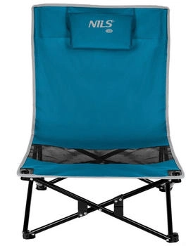 Nils Camp Klappbarer Strandstuhl NC3306 NILS CAMP grau|blau