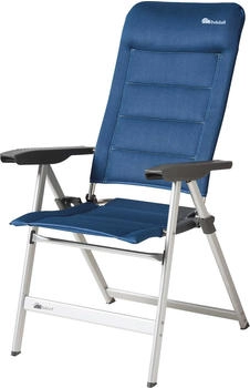 Dukdalf Brillante beheizbarer Campingstuhl Blau dunkelblau