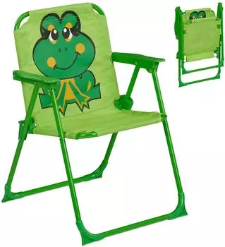 Relaxdays Colourful frog children's chair