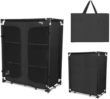 Nils Camp NC3034 wardrobe with 3 shelves