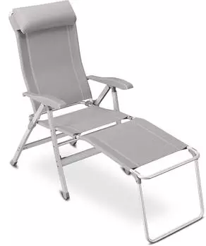 Eloneo Taupe textilene camping chair
