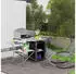 Woltu Camping kitchen with cabinet, black