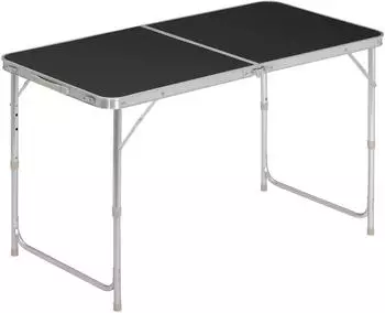 Woltu Adjustable table, black, 120 cm