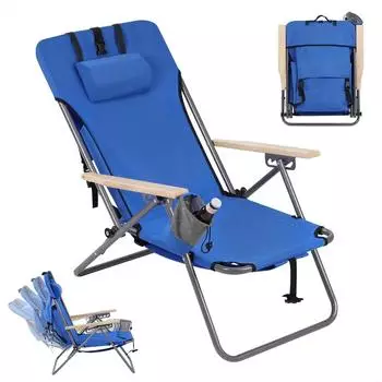 Woltu Blue sun lounger