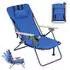Woltu Blue sun lounger