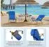 Woltu Blue sun lounger