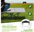 tillvex Extra-wide camping bed, grey