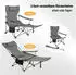 Woltu Chair with headrest, grey
