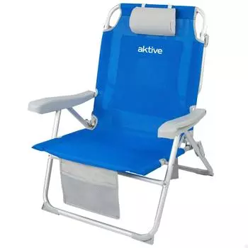 Aktive Beach 5-position aluminium beach chair