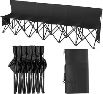 VEVOR 6-seat folding bench