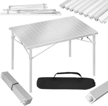 Woltu Silver aluminium picnic table