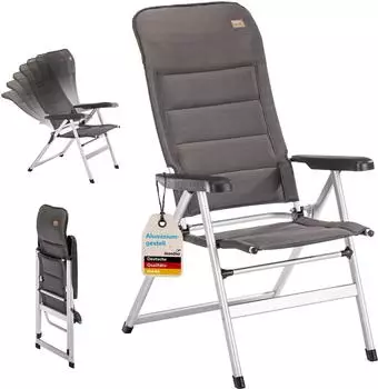 Skandika Lepola 7-position aluminium chair