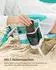 Songmics 4-position beach chair with green stripes