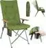 HOMECALL Luxury 4-position camping chair, green