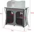 en.casa Tullinge folding camping kitchen, 105 cm