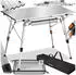 TecTake TINA table, silver