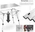 TecTake TINA table, silver