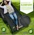 tillvex Campingbett Schwarz 190 x 68 x 40