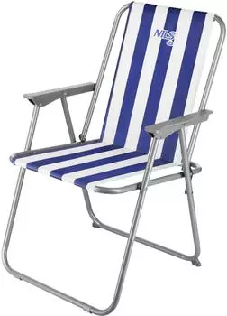 Nils Camp NC3503 chair, blue and white