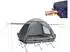 SoBuy OGS32LHG double camp bed, grey