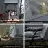 SoBuy OGS32LHG double camp bed, grey