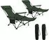 Woltu Set of 2 chairs with headrest, green
