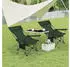 Woltu Set of 2 chairs with headrest, green