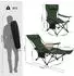 Woltu Set of 2 chairs with headrest, green