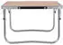 vidaXL Brown folding table, 60 x 40 cm