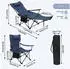 Woltu Chair with headrest, blue