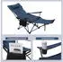 Woltu Chair with headrest, blue