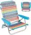 Costway 2er Set Strandstuhl klappbar mit Armlehnen