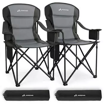 Neolymp Nordpine Campingstuhl XXL (2er Set