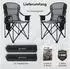 Neolymp Nordpine Campingstuhl XXL (2er Set
