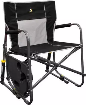 GCI Freestyle Rocker XL mit Tisch Campingstuhl Set schwarz - Camping Wagner Edition