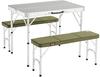 Coleman Furniture Pack-Away Table for 4 Silver silber