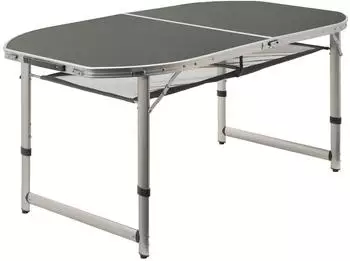 CampFeuer Klapptisch 150 x 80 x 55/65/70