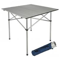 Haushalt International Klapptisch Alu 70x70x70cm Campingtisch Rolltisch Gartentisch