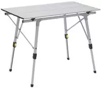 Outwell Canmore M Rolltisch grau 90 x 53 cm mit h&ouml;henverstellbaren Beinen -