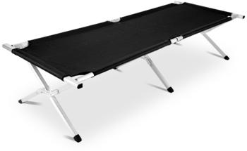 TecTake XL Feldbett schwarz