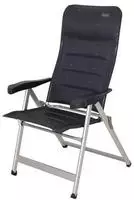 Crespo AL/237 M Deluxe Klappstuhl 7-fach verstellbar dunkelgrau - Klappst&uuml;hle