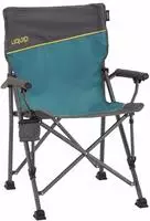 Uquip Campingstuhl ROXY 244038, boulder, bis 120kg, mit Getr&auml;nkehalter, faltbar