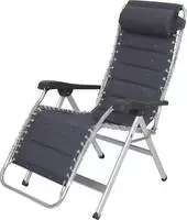 Crespo AL-232 Relaxliege Deluxe dunkelgrau - Relaxsessel