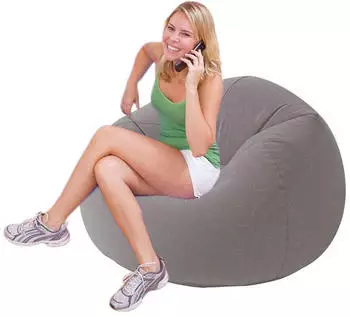 Intex Beanless Bag Chair (grey)
