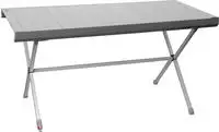 Brunner Axia 6 Titanium Campingtisch 147 x 76 cm - Rolltische silber